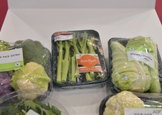 Broccolini, een kruising tussen broccoli en Kai-Lan. En mini spitskool, die past weer in de trend van mini groenten.