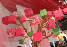 de stand van Pink Lady trok ook dit jaar weer veel bekijks