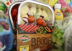 vacuüm verpakte bbq-maaltijd