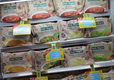 en soepen en maaltijden. De producten wisselen per seizoen en worden gemaakt met Italiaanse groenten uit dat seizoen.