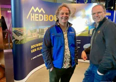 Michiel Stehouwer van HediBouw en Mark Hogendorf van Advies en Kies