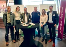 Het team van De Groene Vlieg met Henk Groen, Fenne van den Brand, Marcel Boone, Jaap Jonker, Sanne Graafstra en Luuk Heling