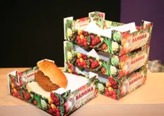Broodje kroket in prachtig bedrukt doosje kregen de bezoekers van Bangma verpakking