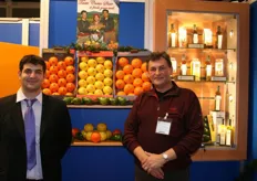Nico Persoon van Combifruit promootte Creta Star citrus, sap en olijfolie