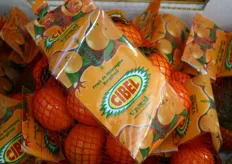 Mandarijnen verpakt onder Cibel, het eigen merk van Central Fruit
