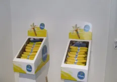 Bananen per stuk verpakt voor onderweg, binnenkort ook in Nederland verkrijgbaar.