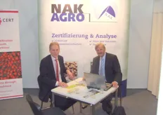 Geert Staring en Tom Kuipers van NAK Agro