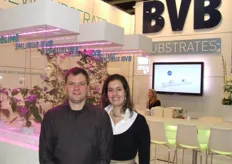 Douwe en Marielle van Buuren van BVB Substrates. Zij introduceerden een compleet nieuwe substraat voor de tuinbouw