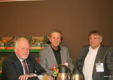 Rein Osinga, Johan van den Heuvel en Lennart