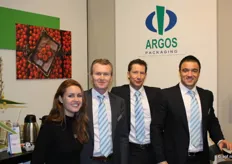 Het Argos-team met Patricia Roosenstein, Frans van Alphen, Roy van den Heuvel en Joeri Buwelda