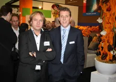 Johan Wiersma en Frank van der Windt in de stand van de Van Rijn Groep