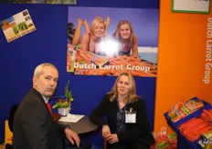 Bram Harpe en collega van de Dutch Carrot Group