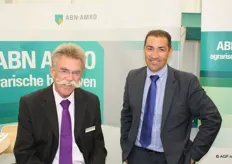 Adrie Quist en Marcel Vermue van ABN-Amro