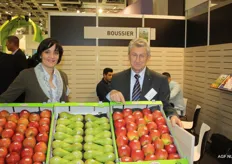 Annick Boussier en Danny Appeltans zijn trots op het Belgische hardfruit