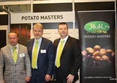 De heren van Potato Masters /Ruris Groep: V.l.nr: Joost Blanckaer jr, Koen Deprez en Gino van Tieghem