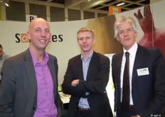 Harald van Antwerpen met zijn collega van Gemeente Lansingerland samen met Philip Smits van The Greenery
