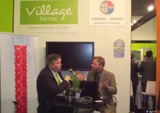 Robert Marks van Kassenbouwer Verbakel-Bomkas, dat de stand deelde met Village Farms