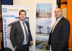 Pascal den Heijer en Marc van Dijk van Van der Hoeven Kassenbouw