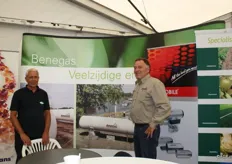 Henk Vedder en George Vermaat van De Witte Agro en het dochterbedrijf Mol Agrocom
