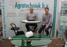 Nico v/d Berg en Luuk Smakman van Agratechniek