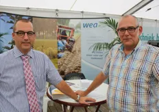 Ad Verhelst en Jan Sanderse van WEA