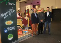 William Willems van Central Fruit (links) en Jurgen de Witte van Starfruit (rechts) met een zakenrelatie