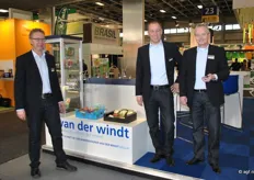 Huib Burggraaf, Bernard van der Valk en Ronald Borst van Van der Windt Verpakking.