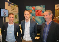 Ard, Hans en Gerrit Bergwerff van BE Fresh Produce