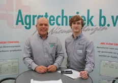 Nico van den Berg en Frank Huiberts van Agratechniek