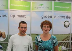 Wim-Jan Brasser en Klaske Frietema van De Groene Vlieg