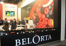 BelOrta stond dit jaar voor de eerste keer op de beurs met een gloednieuwe stand. Hiermee wordt benadrukt dat BelOrta niet alleen een groentenveiling is, maar ook sterk is in fruit.