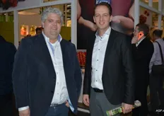 Wim Kleinjan en Leonard de Vries van Fruity Pack