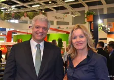 Jelte van Kammen en Yvonne Geurten, respectievelijk algemeen directeur en marketing directeur bij Harvest House