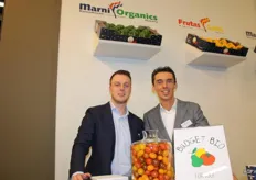 Jeffry Moret en Cees van Vugt gingen vanaf december van start met Marni Organics. Met Budget Bio hebben ze een eigen merk waarmee ze pakweg tien a vijftien producten voor een vaste, lage jaarrondprijs kunnen aanbieden aan supermarkten.
