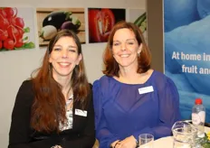 AGF'sters Judith van Buuren en Anja van Ooijen van Van Geest International