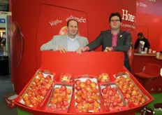 Jacco van Paaschen en Matthijs Nijhoff van FruitConneqt vertegenwoordigen Honeycrunch in Nederland