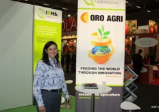 Carol Pullen van Oro Agri heeft een vestiging in Nederland