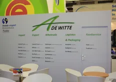 Groep A. de Witte telt ondertussen al 22 bedrijven in de diverse schakels van de keten. Importeurs, exporteurs, groothandelaren, logistiek, verpakking en foodservice.