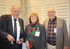 Florent Geerdens van Boomkwekerij Rene Nicolai met Dominique Thevenon en Lynnell Brandt van AIGN.