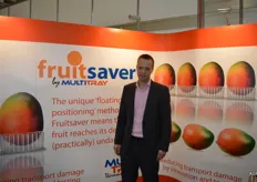 Eric van Heugten van Multitray een bedrijf die AGF verpakkingen levert toonde de Fruitholder. Dit is een concept waarbij het gelegde fruit beschermd wordt en biedt een extra marketing instrument om het merk te promoten.