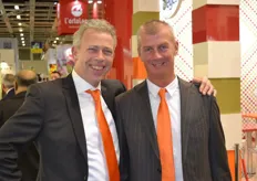 Peter Bezemer en Arjan de Pagter van Orange DLS