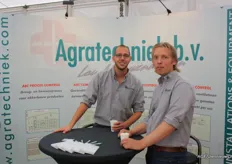 Ramon Kaak en Jan-Martin Wagenaar van Agratechniek