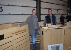 Hoekman Houtindustrie: Robert Helder en Hans Megelink.