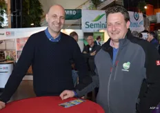 Johan de Groene van de Groene Agri en Jelle van der Grift van de PPA groep.