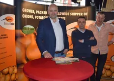 Piet van Liere, Arjan van Ramshorst en Anne Kees Smeenk van Gebr. van Liere en FlevoTrade.
