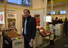 Jan Vernooij van AgroFresh in de Belgische hal