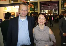 Gert Koekoek en Anna Popova van Groenteproductie Flevoland