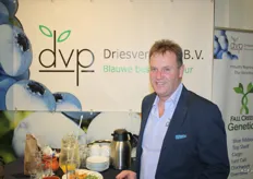 Marcel Driessen van Driesvenplant, een vermeerderingsbedrijf dat blauwe bessenplanten vermeerdert door middel van microcuttings en invitro