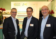 De drie bio-musketiers van Green Organics: Jan Groen, Robbert Blok en Perry Leemans