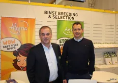 Stefaan Delmaire en Francis Binst van Binst Breeding & Selection